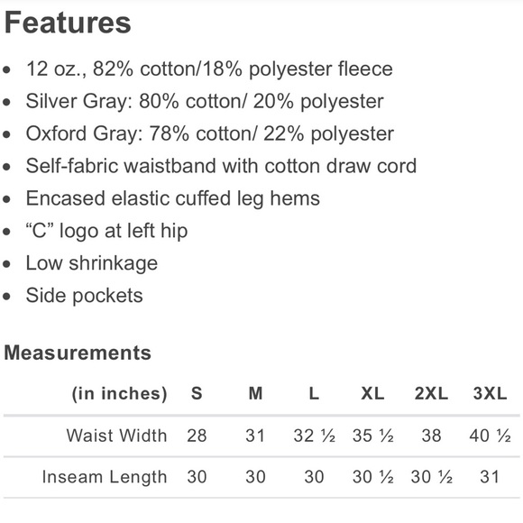 Champion unisex women’s men’s sweatpants size Large navy blue adjustable waist - Picture 13 of 13